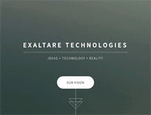 Tablet Screenshot of exaltaretech.com